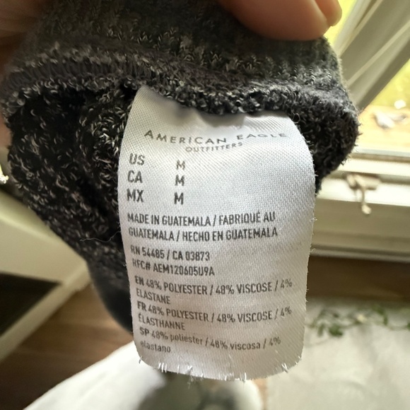 American Eagle | Size M | Ahh-Mazingly Soft Cropped Jogger – Dark Grey - Picture 6 of 6